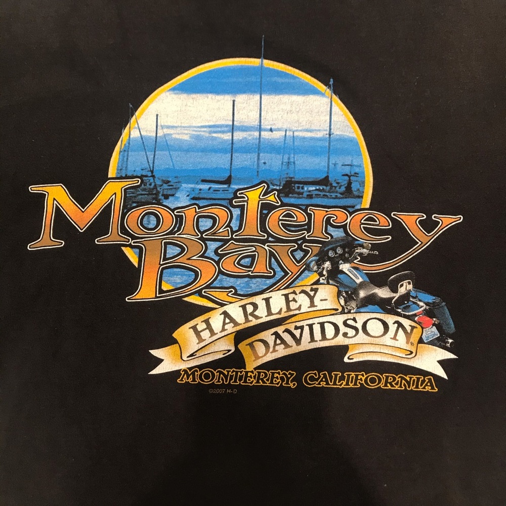 Harley Davidson California T Shirt 2007-08 Size Medium